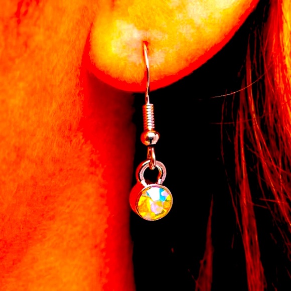 💦🌸💦  “APRIL SHOWERS BRING FLOWERS” PINK NECKLACE WITH EARRINGS ~ PAPARAZZI❗️💦🌸💦 - Picture 4 of 4